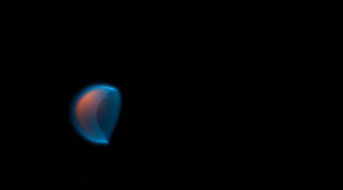 Flame in Space
